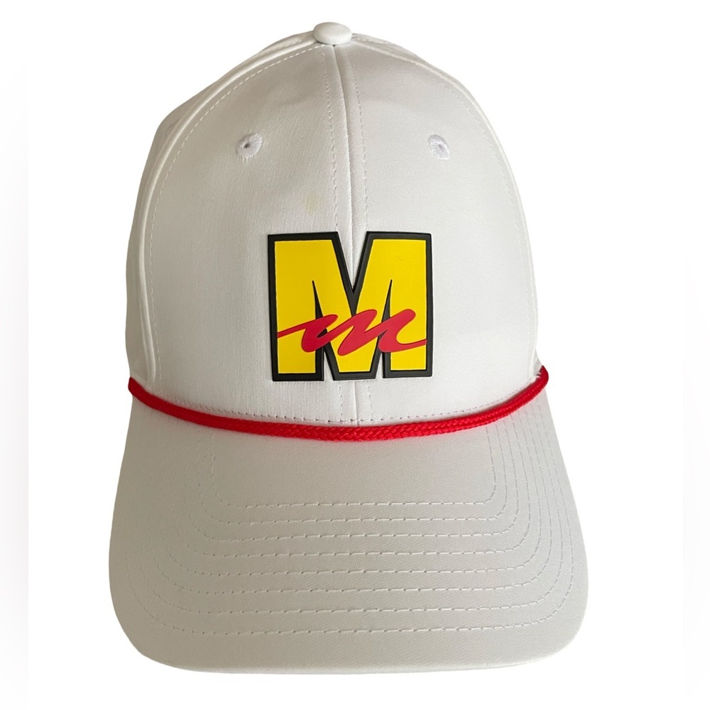Mecum Auction White Baseball Hat One Size